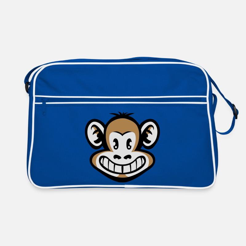 Cartoon monkey flex Retro Bag