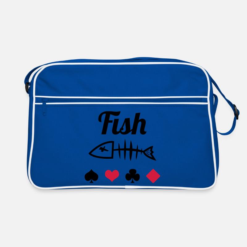 Poker : Fish Retro Tasche