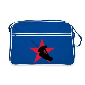 Kiteboarding / Kitesurfing / Kitesurf / - Sac Retro - bleu/blanc - Devant