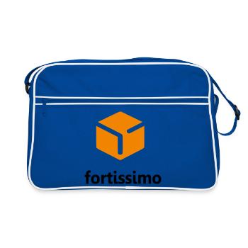 Fortissimo - Sac Retro - bleu/blanc - Devant