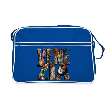 VENISE - Sac Retro - bleu/blanc - Devant
