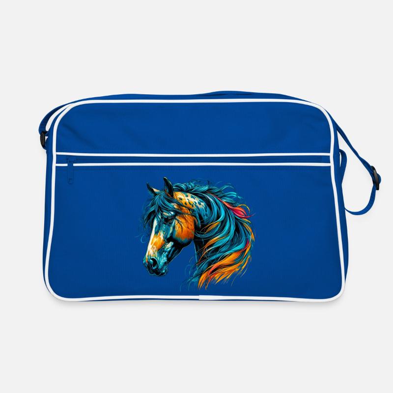 Pferd Retro Tasche