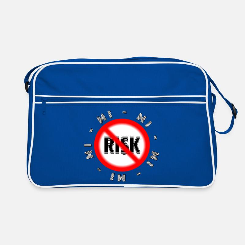 Mode de vie sans risque Motif MI MI MI NO Risk Sac Retro