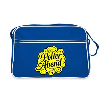 Enterrement de vie de garçon, enterrement de vie de garçon, - Sac Retro - bleu/blanc - Devant