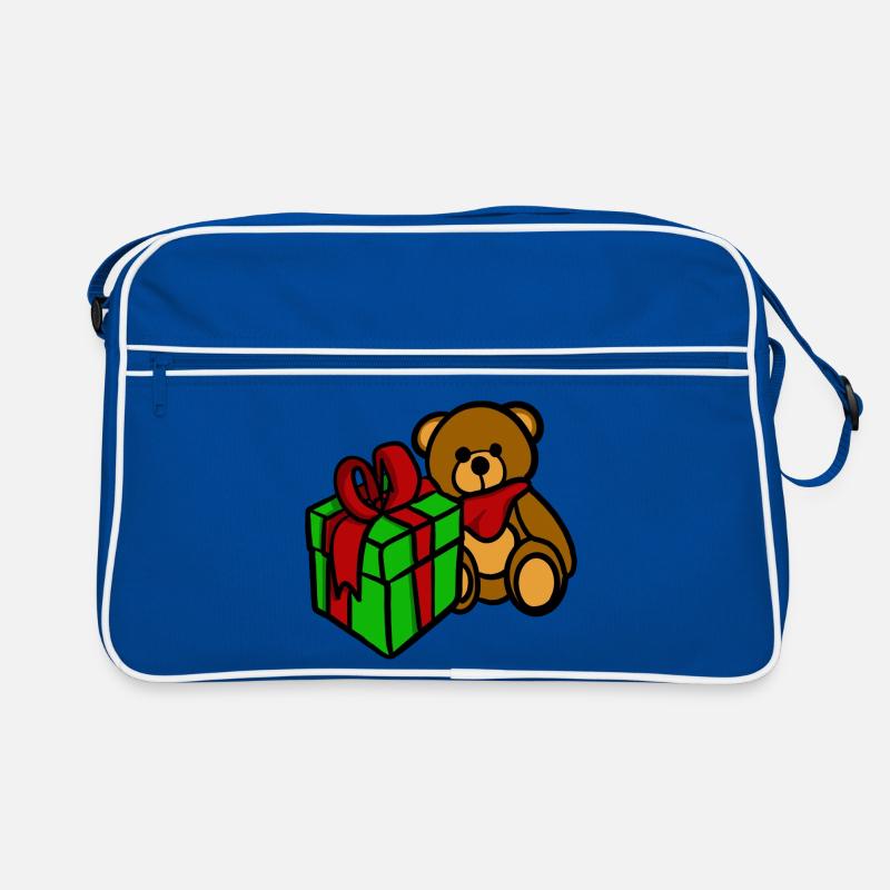 Teddy has a gift Retro Bag
