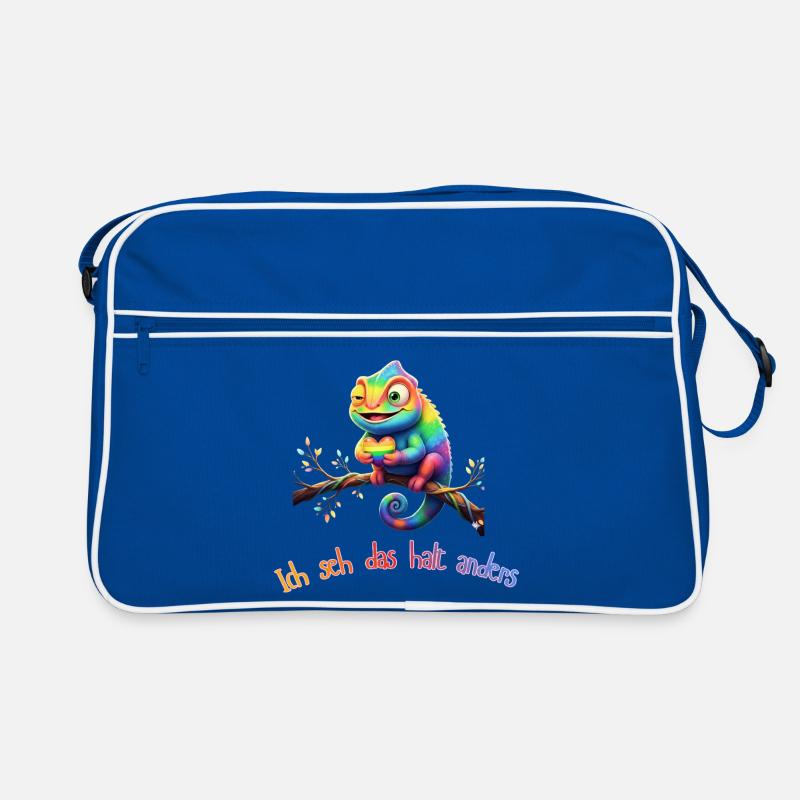 Ich seh das halt anders!  Retro Tasche