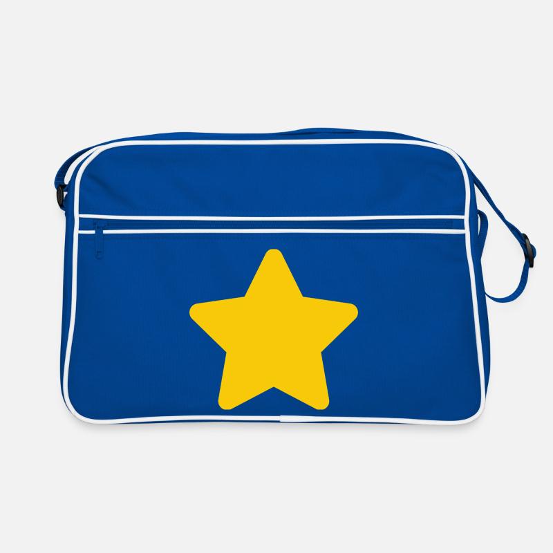 Accent étoile jaune : Simple Star Sac Retro