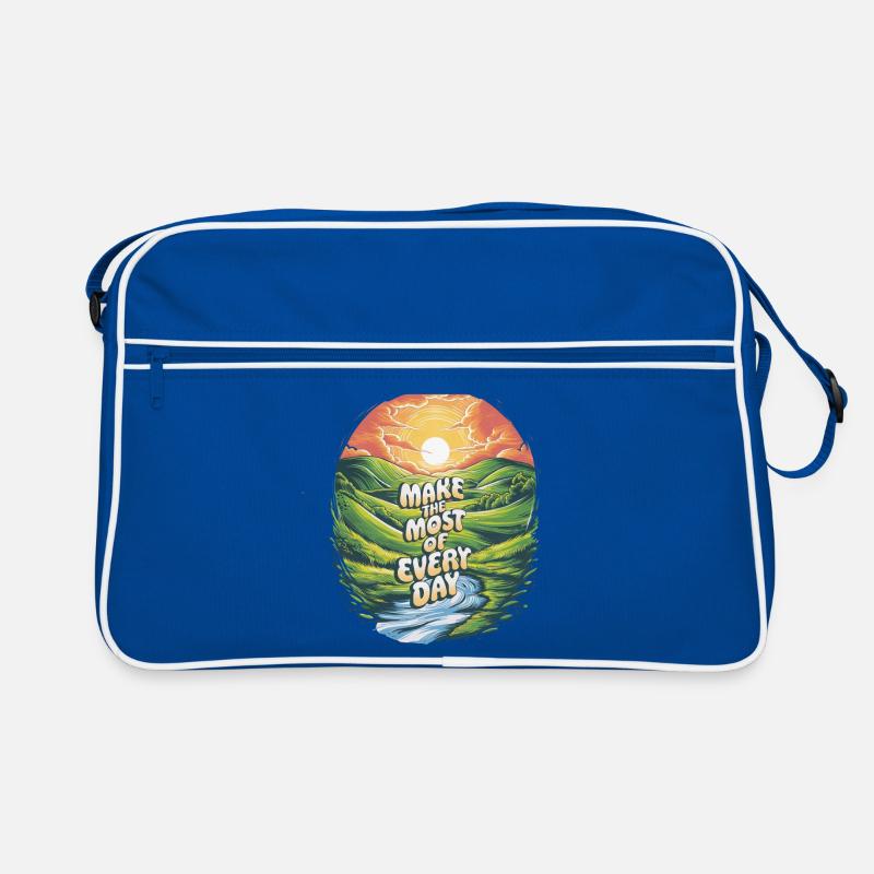 Profitez au maximum de chaque jour Sac Retro