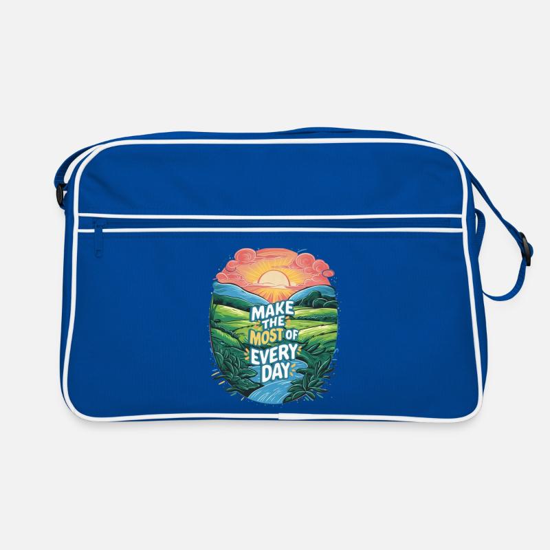 Profitez au maximum de chaque jour Sac Retro