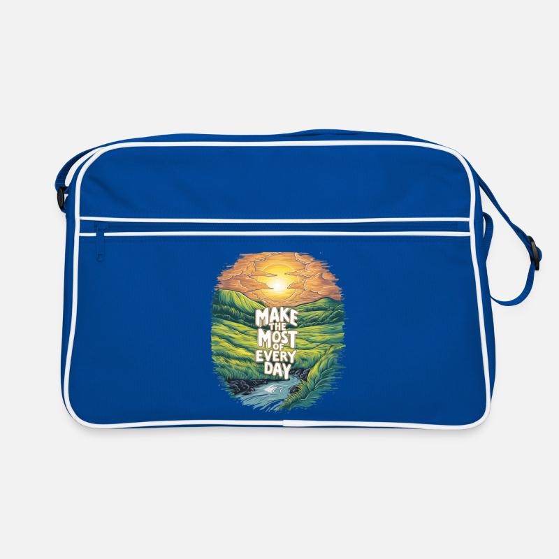 Profitez au maximum de chaque jour Sac Retro