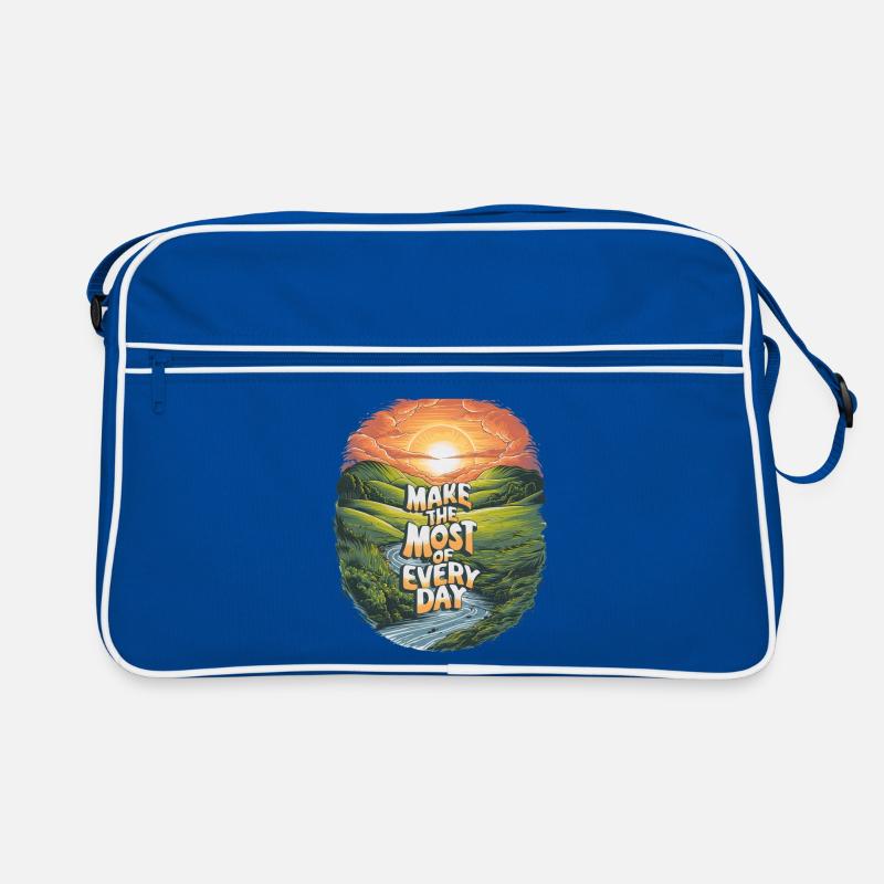 Make the most of every day Retro Bag