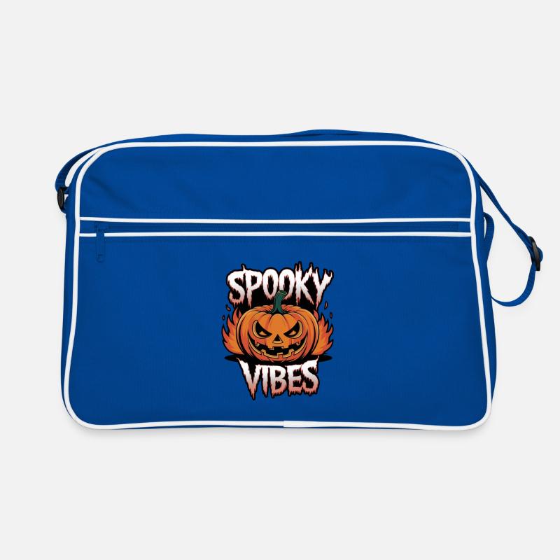 Spooky Jack-o'-lantern – Spooky Vibes Retro Bag