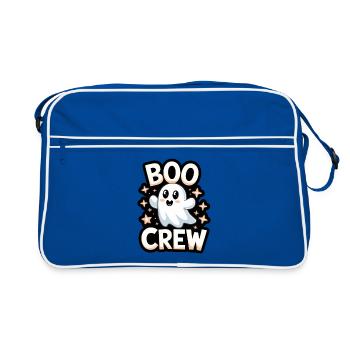 Doux fantôme – Boo Crew - Sac Retro - bleu/blanc - Devant