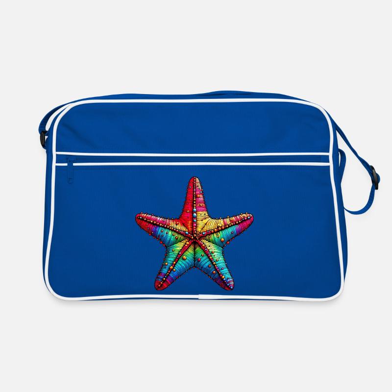 Seestern Retro Tasche