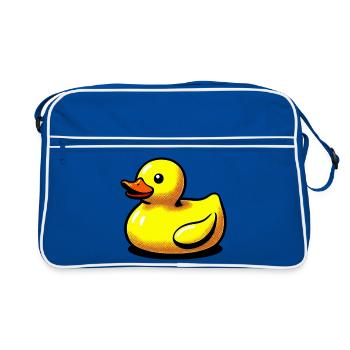 Caneton Canard Canard Canard - Sac Retro - bleu/blanc - Devant
