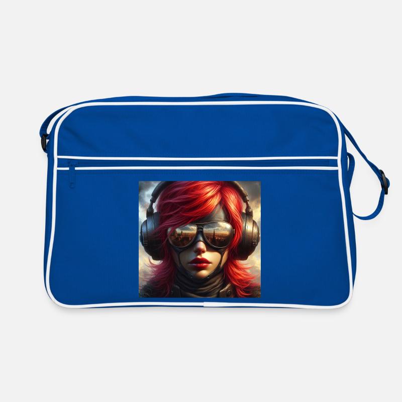 Rothaariger Flieger Retro Tasche