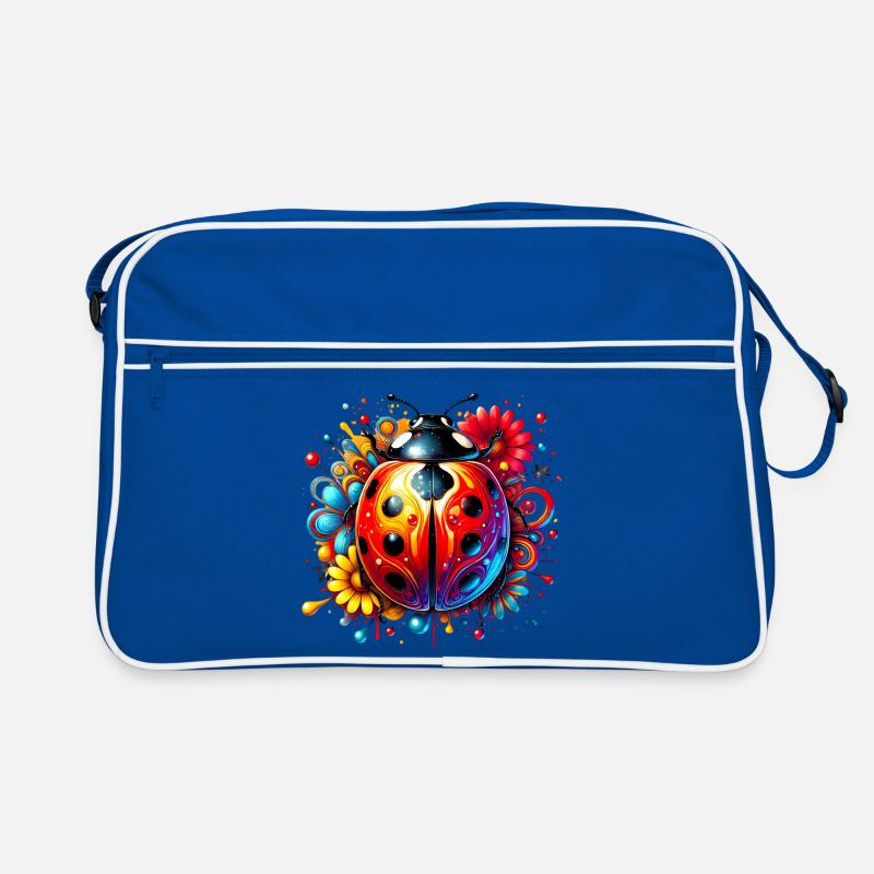 Marienkäfer Retro Tasche