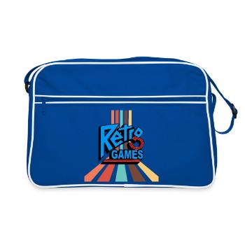 Retro games - Sac Retro - bleu/blanc - Devant