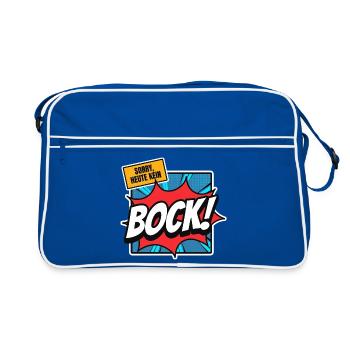 Sorry, no desire today! - Retro Bag - blue/white - Front