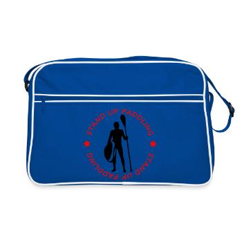 Stand Up Paddling - Retro Bag - blue/white - Front