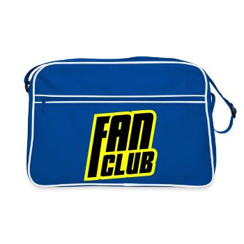 Fan Club - Retro Tasche - Blau/Weiß - Vorne