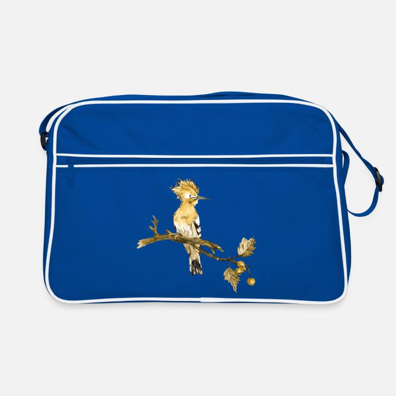 Oiseau coloré Sac Retro