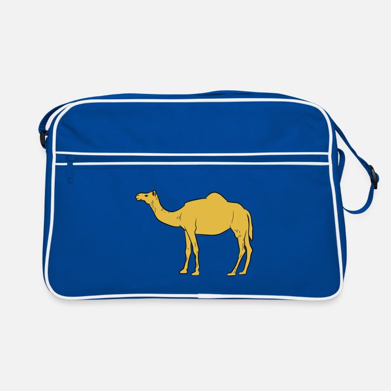 Camel / Dromedary - side view Retro Bag