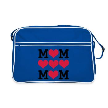 Fête des Mères - Sac Retro - bleu/blanc - Devant