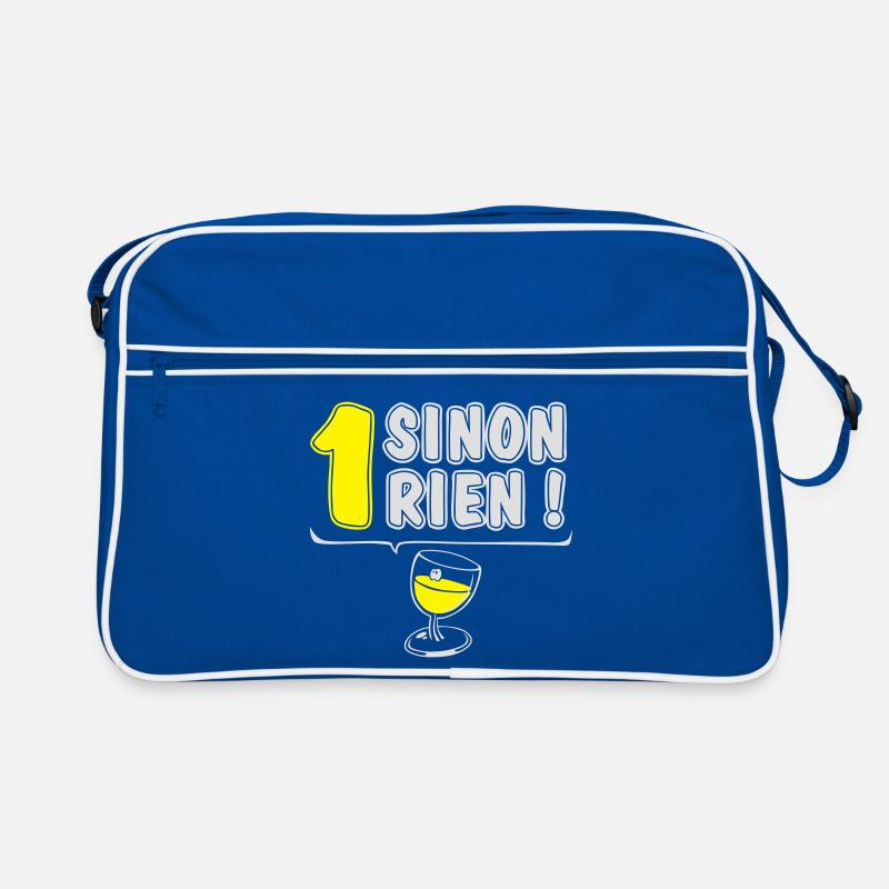1 gelbe oder nichts Retro Tasche