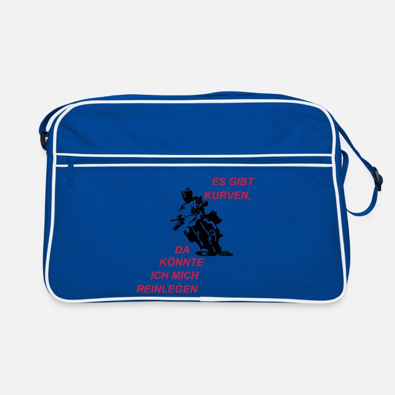 Es gibt Kurven Retro Tasche