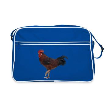 Italien - Sac Retro - bleu/blanc - Devant