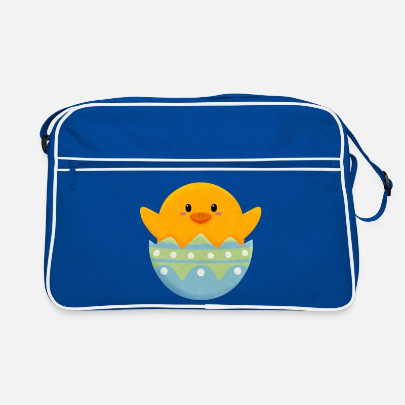 poussin dans l’œuf de Pâques Sac Retro