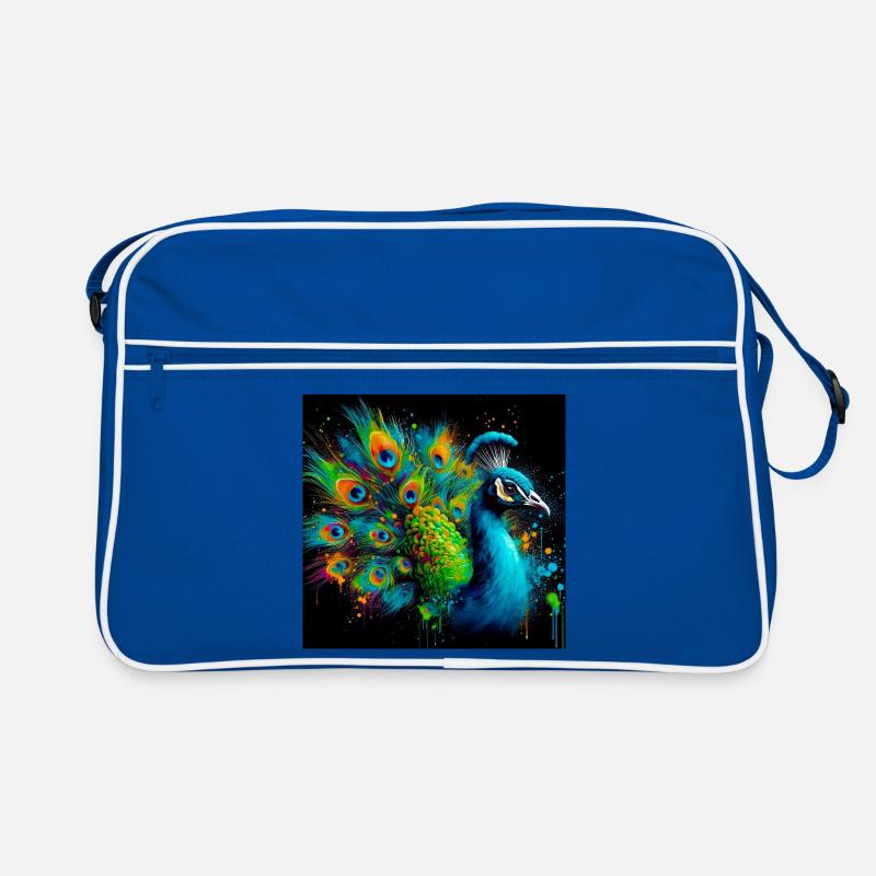 Pfau Retro Tasche