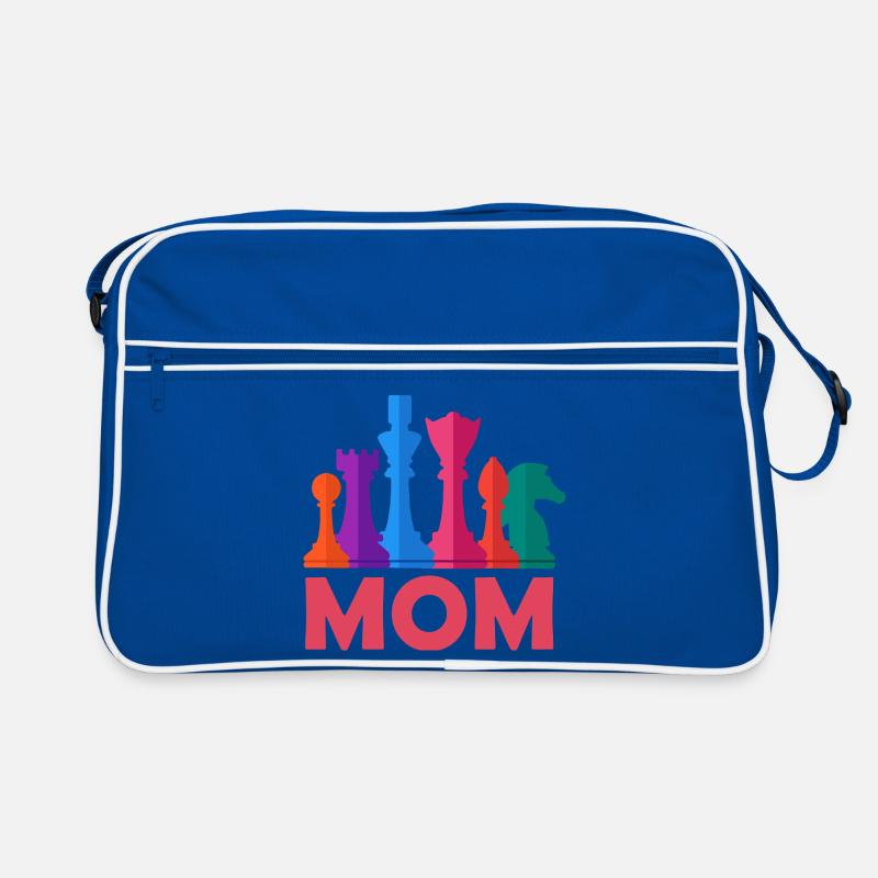 Échecs Maman Schach Mama Sac Retro