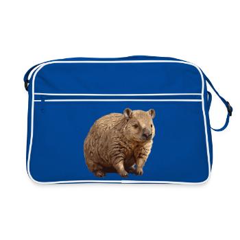 Wombats Wombat - Sac Retro - bleu/blanc - Devant