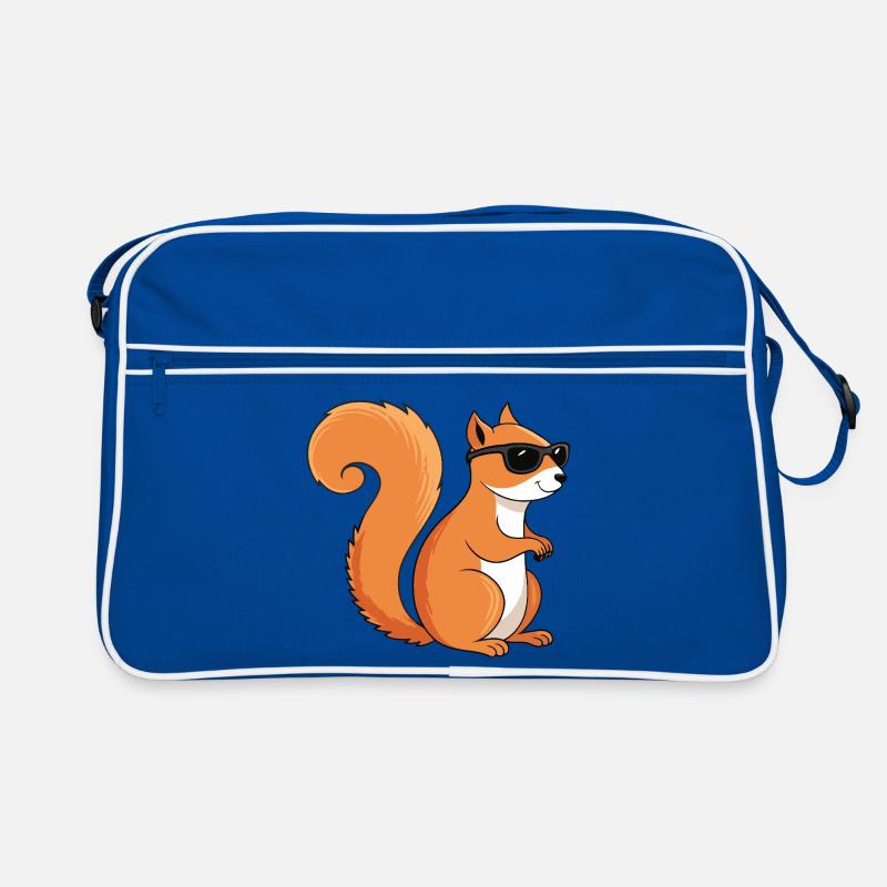 Schicke Eichhörnchen-Sonnenbrille Retro Tasche
