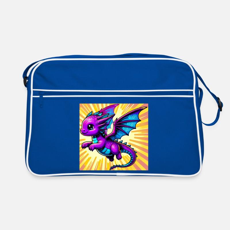 Drache Retro Tasche