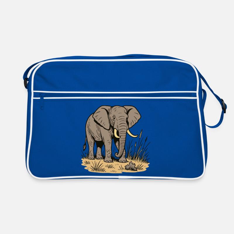 Elefant Retro Tasche