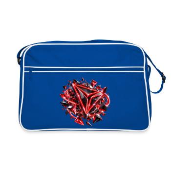 TRON Digital Revolution - Retro Tasche - Blau/Weiß - Vorne