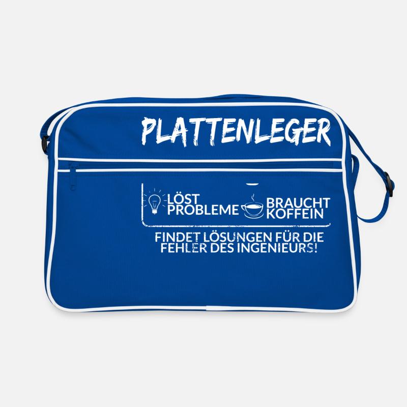 Der Plattenleger Retro Tasche