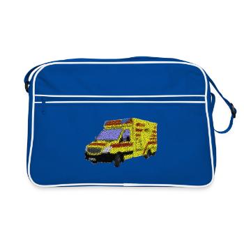 RT 1992 1992 1992 1992 - Sac Retro - bleu/blanc - Devant
