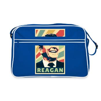 Ronald Reagan Colores vintage - Sac Retro - bleu/blanc - Devant