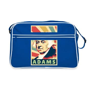 John Adams Colores vintage - Sac Retro - bleu/blanc - Devant
