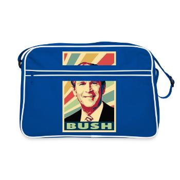 George W. Bush Colores vintage - Sac Retro - bleu/blanc - Devant