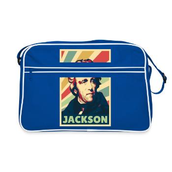Andrew Jackson colores vintage - Sac Retro - bleu/blanc - Devant