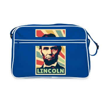 Abraham Lincoln Colores vintage - Sac Retro - bleu/blanc - Devant
