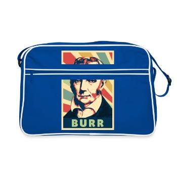 Aaron Burr Vintage Colores - Sac Retro - bleu/blanc - Devant