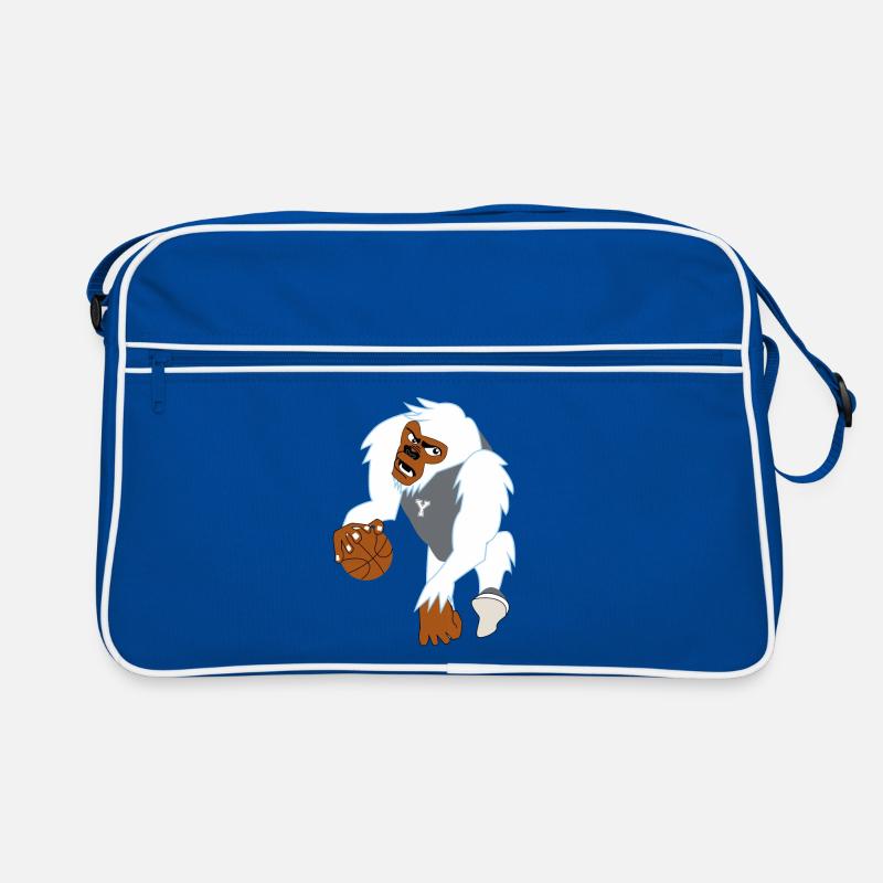 white gorilla Retro Bag