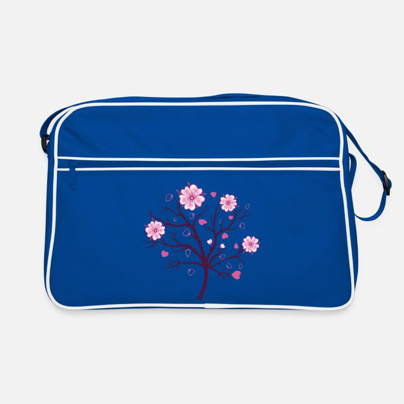 Cherry Blossom Blossoms Sakura Spring Retro Bag