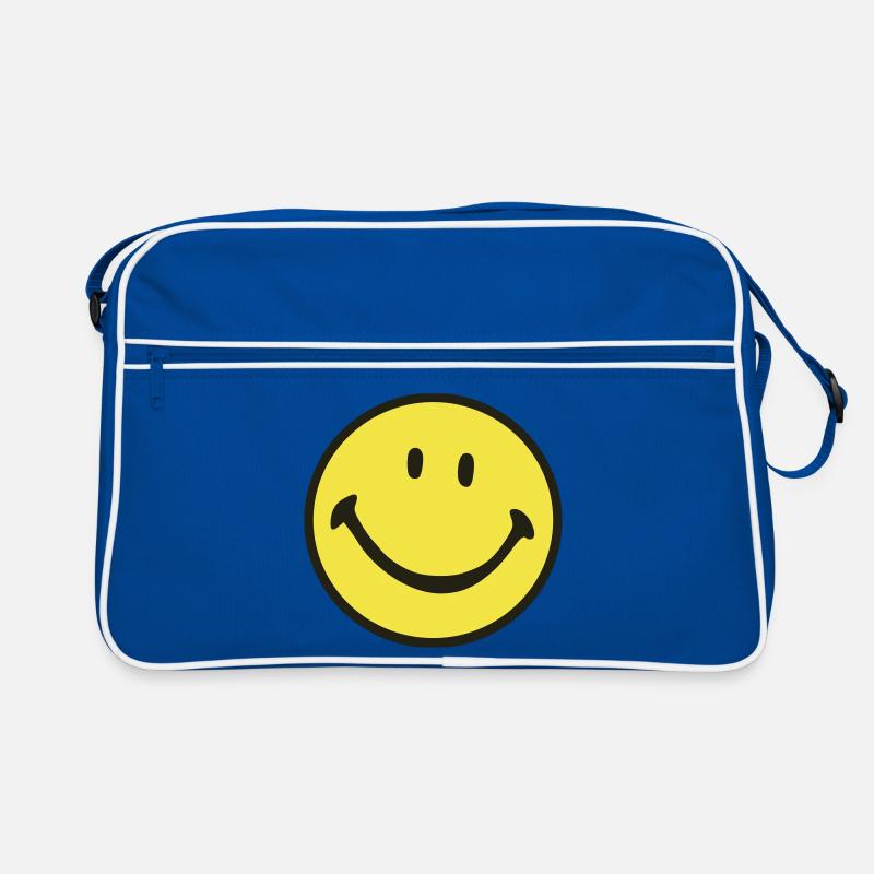 Lächeln Retro Tasche